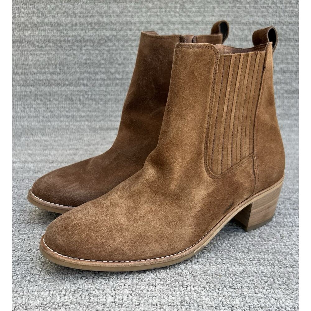 PAUL GREEN Sante Brown Suede Comfortable Boots Women's Size 6 US NEW - Picture 2 of 14